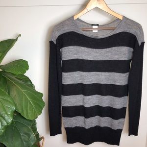 J. Crew Dolman Rugby Striped Sweater